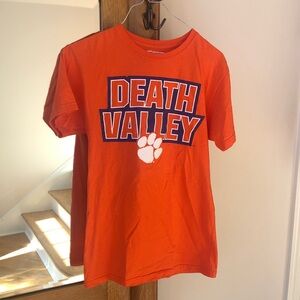 e 5 Clemson Tigers T Shirt Women’s Small, Tailgate Football Death Valley, NWOT